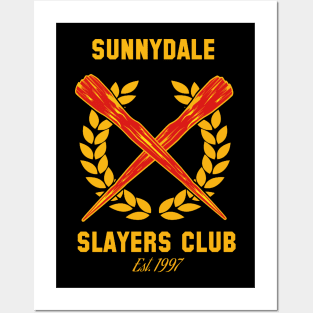 Sunnydale Slayer Club Posters and Art